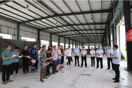 安全生产 | 安驾庄镇工业气瓶全流程信息化安全管理系统应用现场推进会在山东泓江园区召开！